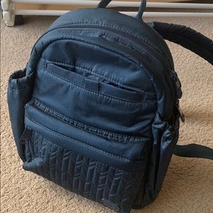 Lug orbit mini in shimmer navy